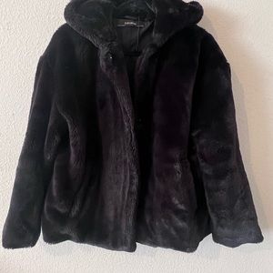 ZARA FAUX FUR JACKET